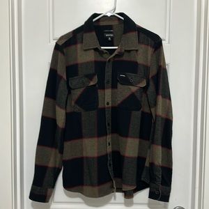 BRIXTON Bowery Flannel.  Size: Medium